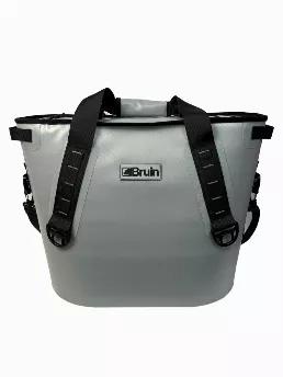 <p data-mce-fragment="1">Introducing the new BRUIN TOUGH, lightweight and durable, Bruin Outdoors 30 Can Soft Hopper Cooler! Keeps your drinks cold for up to 24 hours! </p>
<ul data-mce-fragment="1">
  <li data-mce-fragment="1">Fabric: 840D with TPU coating inside and outside</li>
  <li data-mce-fragment="1">Lining: 420D nylon with TPU coating</li>
  <li data-mce-fragment="1">Airtight zipper</li>
  <li data-mce-fragment="1">PE foam</li>
  <li data-mce-fragment="1">Embossed Rubber Logo</li>
  <li