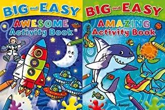 Big&EasyActivity Books AMAZING/AWESOME: Reseller ASSORTMENT (36 copies/2 titles)<br>Made In United States