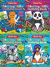 PuzzleFunActivity Books Thinking Skills - RESELLER ASSORTMENT (72 copies/4 titles)<br>Made In United States