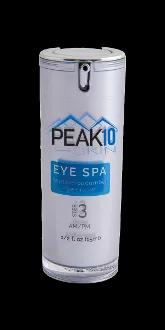 It's no secret...the moisturizing benefits of cucumbers used on skin around the eyes have become a reliable and effective way to hydrate and soften the delicate eye area.<br><br>PEAK 10 SKIN'S EYE SPA peptide-cucumber eye cream uses a blend of Cucumber Extract, Peptides, Vitamin E and Retinyl Palmitate to provide generous skin nourishment and hydrating qualities that help alleviate dark circles, stimulate collagen growth, reduce wrinkles and fine lines and restore a healthier, energetic appearan