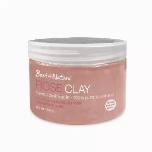 <h6>Description</h6><p>GENTLE CLEANSING FOR SENSITIVE SKIN. French Rose Clay, also known as Pink Kaolin, is the mildest of all facial clays. It gently cleanses and exfoliates the skin while improving the circulation for a healthier glow.</p><p>This item also available to retail in your spa or retail location - please contact us for details!</p><h6>Ingredients</h6><p>100% Pure and Natural Rose Clay</p><h6>INSTRUCTIONS</h6><p><strong>ROSE CLAY FACIAL</strong> <br> Mix one tablespoon (scoopful) of 