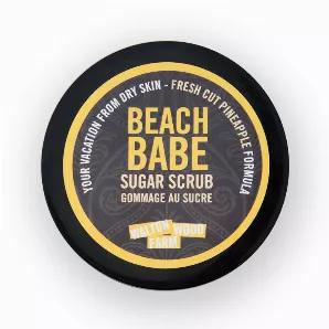 <p>Your vacation from dry skin! This fresh-cut pineapple scented scrub will take you to another world.</p>
<p> Vegan, Cruelty-Free, Gluten-Free<br>  SLS, Paraben, Phthalate, and Dye-Free<br>  Made with real cane sugar, Shea Butter, Sunflower Oil, and Vitamin E<br>  A natural way to exfoliate, freshen and cleanse your skin</p>
<h4>Ingredients</h4>
<p>Sugar, Sunflower Seed Oil, Shea Butter, Parfum, Glycerin, Grapefruit Seed Extract, Vitamin E, Fragrance</p>