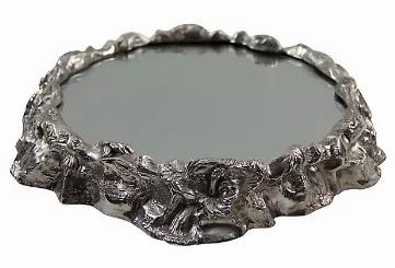 Rocky Mirror Plateau English Silver Plate c.1860