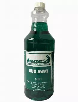 Lane's Bug Away is the professional car cleaner formulated to remove insect remains safely and effectively. This heavily concentrated solvent loosens insect remnants and eliminates the decomposing enzymes that destroy automotive paint and causes etching. Lane's Bug Remover is safe for all finishes and achieves remarkable results<br> for auto detailers and dealerships. Available in 16 oz, 32 oz & 1 gallon Heavily concentrated Safe for all finishes ac Removes insect remains & harmful enzymes Preve