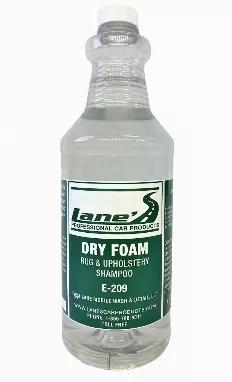 For carpets that have soaked in the daily mess of life, Lane's has revolutionized carpet cleaning with this newly formulated rug and upholstery shampoo. This unique dry carpet cleaner requires no water to activate the cleaning agents and works instantly upon application. For all levels of stubborn stains, from loose dirt to tough messes, the included trigger sprayer<br> (16 oz. and 32 oz. only) allows you to directly target the area in need and concentrate the deep-cleaning solution to penetrate