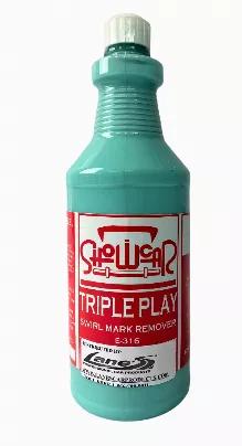 Great For Buffing Swirl Marks Swirl Mark Eliminator Can Be Applied By Hand Or Buffer Removes Light Scratches Polish, Wax And Glaze In One Swirl Mark Remover Made Easy With Triple Play Lane's Triple Swirl Mark Remover is a state of the art which combines the power of a cutting polish to remove oxidation and glaze all while removing and or minimizing swirl marks. Darker color paints tend to show swirl marks more readily than lighter colors. Even if both colors exhibit the same amount of swirl mark