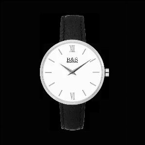 <p>Are you looking for a classic and modern watch that you can take out for any occasion? Why do not try this elegant Black Ambition watch from Brother & Sisters?</p><p>We offer you today this sublime high-quality watch manufactured by Brother & Sisters. Its robust and classy white frame and its black leather strap will display a relaxed and elegant style in any circumstances to satisfy all of your exigences.</p><p>Dont hesitate to choose this black & white watch. Its definitely the perfect matc