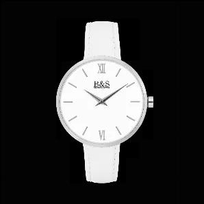 <p>Do you want to be a white queen? So, just stop your researches right now and check this awesome white leather watch from Brother & Sisters. The White Purity watch will be the final touch of your style and everyone will be jealous of your wonderful wrist extension!</p><p><span>Indeed, nothing beats a nice watch to bring a touch of feminine fashion to your outfit. This white watch in a circular shape, with a fashion and casual style, combines modernity, casualness, and elegance. In addition, th