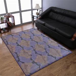 To get rid of the unattractive and boring layout of your living space, pick this unique rugsotic carpet that comes in the contemporary pattern and the multicolored scheme. The viewers cannot resist themselves once they get the sight of this hand knotted sumak rug that is available in the perfect size. This rug can cover the large spaces of your home like big living hall, patios etc. The silk and wool stuff is highly durable and comfortable and looks simply superb.