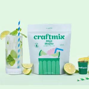 Tired of unhealthy, overly sugary mixers? We were too! Don't know how to make cocktails on your own? We didn't either! And that's exactly why we created Craftmix!<br>Fresh mint and lime? Mojit-woah this might be the most refreshing cocktail ever!<br>Be Your Own Bartender: Craftmix was specifically designed for people on the go! We've seen our customers enjoy Craftmix cocktail kits in so many different places including: Camping, festivals, concerts, airplanes, house parties, bars (Shh! Don't tell