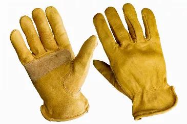 Leather<br> Keystone thumb design<br> Washable Leather<br> Elastic shirred back featured on this style holds gloves securely on hand<br> Ideal for drivers, auto industry, utility workers, warehouse<br> Sold by pack (3 pairs)<br>