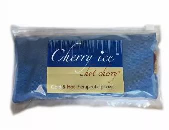 <meta charset="utf-8"><p>When you need an ice pack quick, go to the freezer and pull out a Cherry Ice pillow. It's way cooler than frozen peas because it never gets wet or soggy, and it molds around joints and other body parts. It helps to reduce swelling while bringing coolness without the burn of ice.  If you suffer from hot flashes or just a heat wave, Cherry Ice is a great way to lower your temperature fast!</p><p>Cherry Ice Eye Pillow measures 4.5" x 10".  The fabric is 100% cotton denim, d