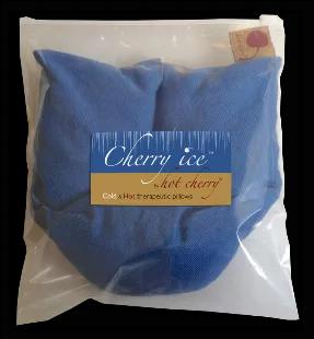 <meta charset="utf-8"><p>When you need an ice pack quick, go to the freezer and pull out a Cherry Ice pillow. It's way cooler than frozen peas because it never gets wet or soggy, and it molds around joints and other body parts. It helps to reduce swelling while bringing coolness without the burn of ice.  If you suffer from hot flashes or just a heat wave, Cherry Ice is a great way to lower your temperature fast!</p><p>Cherry Ice Neck Wrap measures 5" x 22" and is sewn in three sections so all th