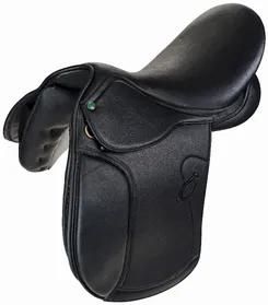Henri de Rivel Dresseur Dressage Saddle<br><p>Gullet plates are sold separately in sizes Narrow, Regular, Medium, Medium Wide, and Extra Wide. All Henri de Rivel IGP saddles come equipped with a regular width gullet. </p>