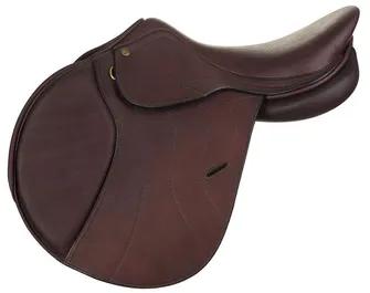 Henri De Rivel Laureate Leather IGP Saddle<br><p>The best-seller and our newest Laureate Leather IGP Saddle from Henri De Rivel are for the rider who is seeking comfort and durability. Smooth and grippy covered leather construction improves the contact between the horse and rider for an amazing riding experience. Forward flaps offer a protective barrier so that your legs will not be in contact with the horses back. The Interchangeable Gullet Plate system assists you in adjusting the height and f