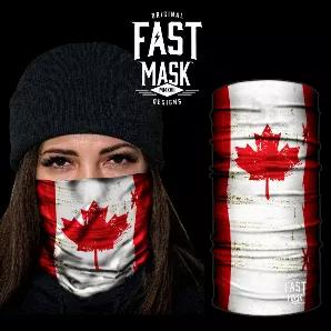 Canada Flag Fleece Face Mask