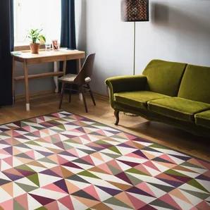 'Grand Teton' Multi-Color Geometric Non-Slip Indoor/Outdoor Rug