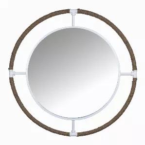 A mirror can do wonders for your home. Placed next to a window, a mirror does more than just transform the look of a blank wall. It helps make a room feel more expansive and full of life. Liven up your living room or bedroom with this coastal piece.<br>