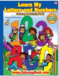ABC-123 Really Big Coloring Book