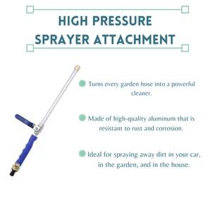 High Pressure Sprayer Attachment Car Washer Garden Cleaning Power Washer Cleaner