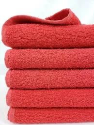 Salon, Spa, Face or Hand Towels 6 or 12 Pack 20x36" RED