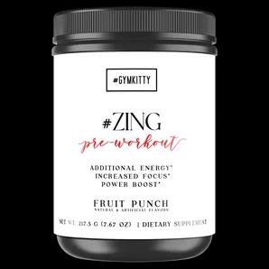 #ZING Fruit Punch Pre-Workout Powder
