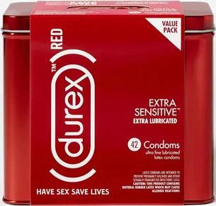Durex (RED) Condom Extra Sensitive Ultra Fine & Extra Lube