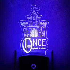 Once Upon a Time Nightlight | Fairytale Princess Castle