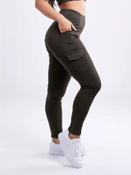 <p><strong>High-Waisted Tactical Outdoor Leggings with Side Cargo Pockets for Women</strong></p><p><br></p><p><strong>Get your workout on in style - or go adventuring! - with these high-waisted tactical outdoor leggings with side cargo pockets from JupiterGear! These leggings have a very flattering fit and look, and they work well in all temperatures (both indoor and outdoor). Tapered legs that stop at your ankle will keep you warm for greater thermal comfort, and their smooth and silky material