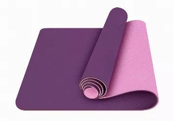 <p><strong>Eco Friendly Reversible Color Yoga Mat with Carrying Strap for Yoga, Pilates, and Floor Exercises</strong></p>
<p>For the yogi who wants it all from their mat - gentle cushion, excellent traction, easy to roll, and aesthetic appeal - this is the mat for you! This fitness exercise workout mat provides comfort and two textured layers for superior grip yet is still compact for travel and storage. It's the perfect mat for Yoga, Pilates, and floor exercises while in the home or at the gym.