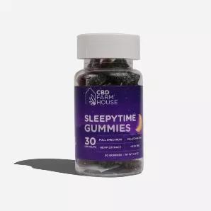 All of us can use a little help at night from time to time when a day of stressful encounters or circumstances can keep us tossing and turning. If you're seeking out one of the gentlest forms of sleep-related relief, CBD Sleepytime Melatonin Gummies come in a 30-count bottle to offer a month's cycle of gummies for relief that is easy to maintain. These work together holistically to balance the body's natural sleep cycle. CBD binds to cannabinoid receptors in the nervous system and brain to grace