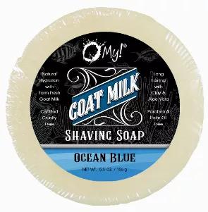 Masculine and refreshing with Bergamot, fresh lime, and green top notes and splashes of jasmine, sweet orange and cool eucalyptus. <br> Features: <br> Made with farm-fresh goat milk directly from our happy goat farm, full of vitamins, minerals & proteins
Paraben free, Phthalate free, Sulfate free, Phosphate free, Palm Oil Free <br> 
Kaolin Clay helps to round out this great shaving soap because it helps the razor glide over your skin <br>
Packaged in biodegradable, smell-through shrink wrap <br>