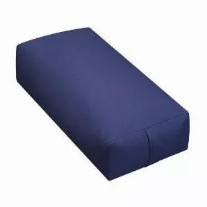 <p>Our versatile cottonRectangular Bolster with a Flat surface is great for supporting your bottom, back, or neck, as you perform different yoga poses,for added support and relaxation.</p> <p>This bolster helps deepen stretches and provides support to the full length of the spine that facilitates deeper breathing.</p> <p>It's filled with 100% pure cotton batting firm enough to provide full support, yet soft enough to be quite comfortable to provide firm support which molds to your body shape and
