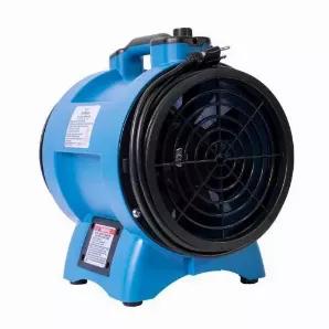 Length: 13.60
Width: 11.10
Height: 15.40
The XPOWER X-8 is the only 8 inch. diameter industrial confined space ventilator fan with a variable speed control switch in the air mover market. Featuring a low amp draw and performance plus induction motor, the X-8 delivers dry air for ventilation, drying or exhaust fan jobs. This unit can be used without hoses to create negative air pressure and air circulation in gyms, hallways and other large areas. Ventilate any narrow space including subterrane