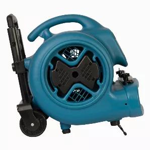 Length: 16.90
Width: 15.70
Height: 16.50
The XPOWER P-630HC is the best choice for a lightweight and mobile air mover that does not compromise on power or performance. With a 1/2 HP motor capable of up to 2800 CFM and running at an energy efficient 5 Amps, this unit weighs less than 20 lbs. The included telescoping handle with wheels and carpet clamp provide added versatility and convenience. 3 adjustable positioning angles allow the P-630HC to dry carpets, floors, walls and large areas quick