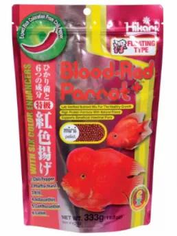 <p>This revolutionary daily diet stimulates aggressive color enhancement in Red Parrot Fish. Formulated to bring out the full potential of this magnificent species, each floating pellet is packed with 6 different color-enhancing ingredients!</p>