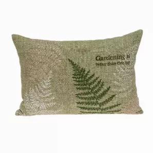 Length: 6 Width: 20 Height: 14 Give your home or office space a spectacular radiance of excellence and charm with our outstanding set of tropical pillow covers. This green accent D?corative pillow cover is embedded with beautiful flowery patterns that evoke a sense of natural style and calm. It is softly knitted with 100% pure cotton fabric and stuffed with poly insert to make for comfort and durability. It comes with a dimension of 20 by 7 by 20. Our designs are up to date with modern fashion t