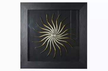 Length: 2
Width: 26
Height: 35
Our shadow box wall decor comes in all shades of awesomeness. It is cautiously chiseled from firm pieces of wood and luminous glass materials. This black wall hanger is a piece of charming decor accent that will instantly enliven any home. It is ostentatiously covered in eye-popping designs to leave an unforgettable aura of class and glam. Also, a rich texture makes it able to smoothly blend into any decor scheme and background while still retaining its striking