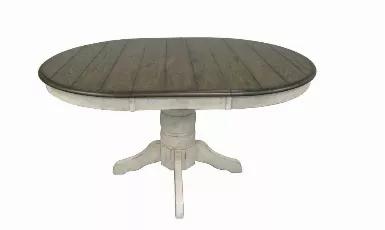 Length: 57
Width: 42
Height: 30
Made in China, the Dining Table Vintage States color, features a Transitional style with finish, makes your spaces comfortable and elegant.