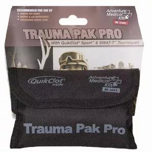 Trauma Pack With Pro - Black                          Small enough for every day carry<br>
Fits in ACU pocket for quick access<br>
Compatible with Molle System