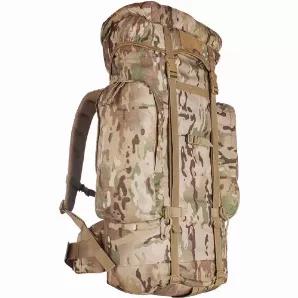 Rio Grande 75 Backpack - Multicam                       Capacity : 75 Liters / 4,624 Cu.In<br>
Compartments : 1<br>
Pockets : 4 External<br>
Made of Extra Heavy-Weight 600 Denier Material<br>
Deluxe internal frame system<br>
Large main zippered compartment<br>
2 side zippered pockets<br>
Carabineer clips on the front of the pack<br>
Full-length bottom compression straps for securing gear<br>
Fitted rain fly in zippered pocket<br>
Padded hip belt<br>
Adjustable padded shoulder straps<br>
Padded &