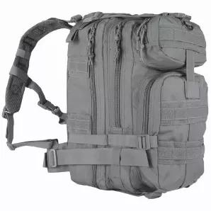 Medium Transport Pack - Shadow Grey.                Capacity : 29 Liters / 1,800 Cu.In<br>
Compartments : 3<br>
Pockets : 8 Internal / 1 External<br>
Made of Extra Heavy-Weight 600 Denier Material<br>
Main zippered compartment w/ inside organizer pockets<br>
Front compartment with mesh organizer pockets<br>
2 Front pockets for storing smaller gear<br>
Vertical & horizontal compression straps<br>
2 gear web straps on bottom to hold sleeping pad<br>
Modular attachment points on front & sides<br>
L