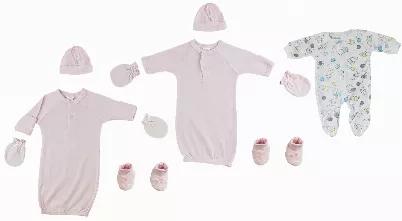 <p>Bambini preemie layette set perfect for any baby made from soft and cozy cotton baby clothes keeping the little ones comfortable.<br>Preemie Terry Sleep 'n Play (Small 0-3M) (80% Cotton / 20% Polyester Terry)<br></p><br>
