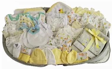<p>WOW! AMAZING VALUE!<br></p><br><p>If you're looking for an incredible baby gift for your friend's expected baby, then look no further!<br>The 80 Piece Baby Clothing Starter Set with Diaper Bag is the perfect gift for any mother expecting a little boy. This starter set comes with a lot of those basic necessities for a newborn baby boy. Our baby gift boxes are filled with Newborn, Small, Medium, and Large sizes which cover up to two years.</p><br><p>Diaper Bag and Portable Foldable Changing Tab