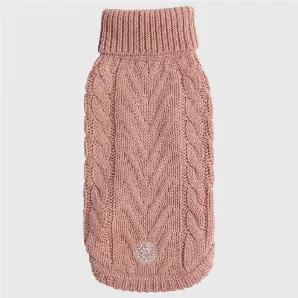 The GF Pet Chalet Sweater is chunky and snuggly soft.  The high turtleneck, ribbed arm holes and sculpted body shape make for a super comfy fit for both boy and girl doggies. A timeless and luxurious cable knit classic! <br>

Product Details: <br>
o Quality Oversize Knit <br>
o Secure Ribbed Arm Holes <br>
o Turtleneck <br>
o Superior Fit <br>
o 100% Acrylic <br>

Size Available <br>
3Xs | 2Xs | Xs | S | M | L | Xl | 2Xl | 3Xl | 4Xl