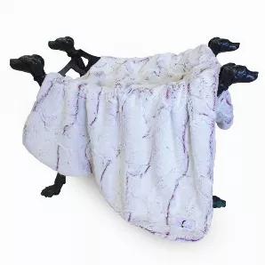 The Whisper Collection by Hello Doggie features high quality soft fabric dog blanket. These soft blankets will have your pup cuddly wrapped and snoozing away in an ultra-soft matching dog bed.