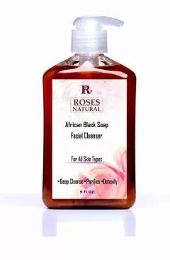 Roses Natural African Black Soap natural facial cleanser is handcrafted by women in Ghana to effectively cleanse and moisturize your skin without stripping off its natural oil. It is gentle enough for everyday use and it will leave your face feeling fresh, healthy, and revitalized.