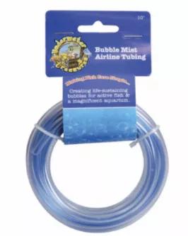 This 10 foot spool or Underwater Treasures Bubble Mist Airline Tubing can be used for any of your aeration needs. Great for use with airstones, air wands, aerating ornaments, etc.