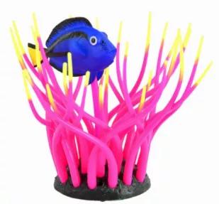 Glow Action Bubbling Blue Tang in Anemone by Underwater Treasures produce soft lighting and beautiful bubbles, creating a striking effect. These incredibly realistic decorations are hand-crafted and painted using only the highest quality materials.