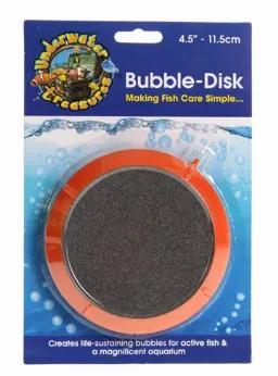 Circulate water while generating much-needed oxygen for your aquarium and all its inhabitants. The size and output of your air pump will establish how large a portion of the disk will discharge air bubbles